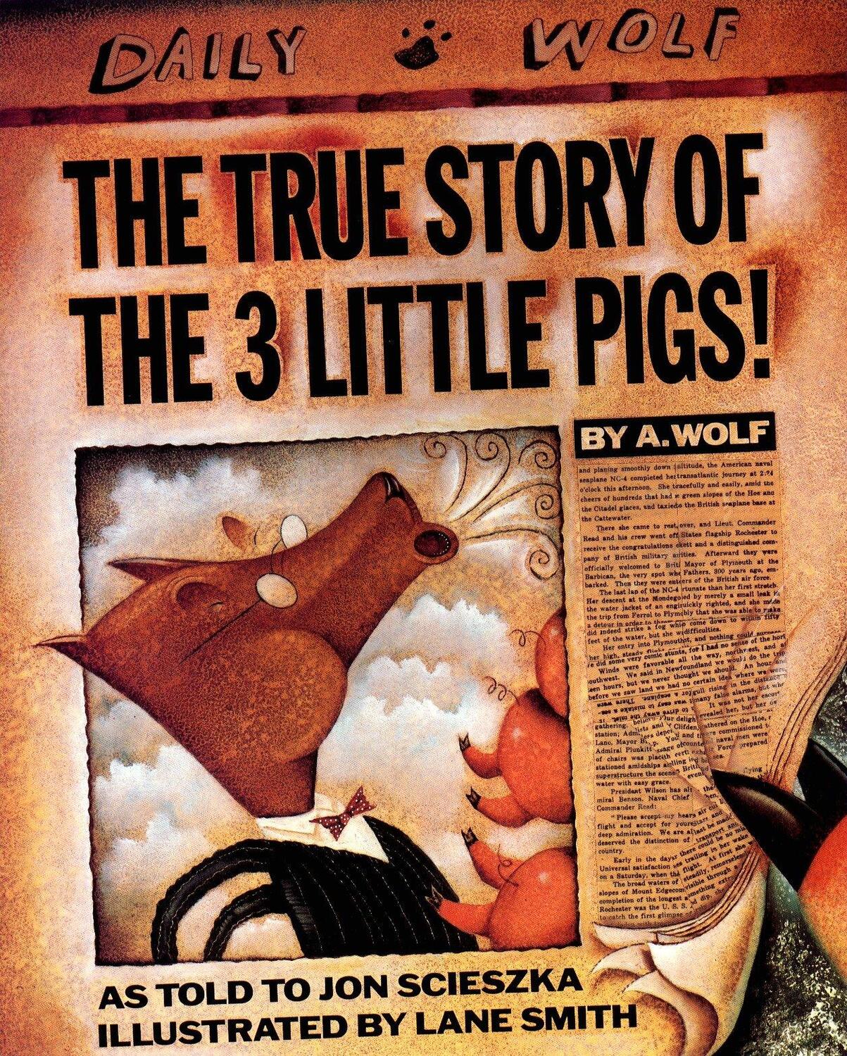 Cover: 9780140544510 | The True Story of the 3 Little Pigs | Jon Scieszka | Taschenbuch