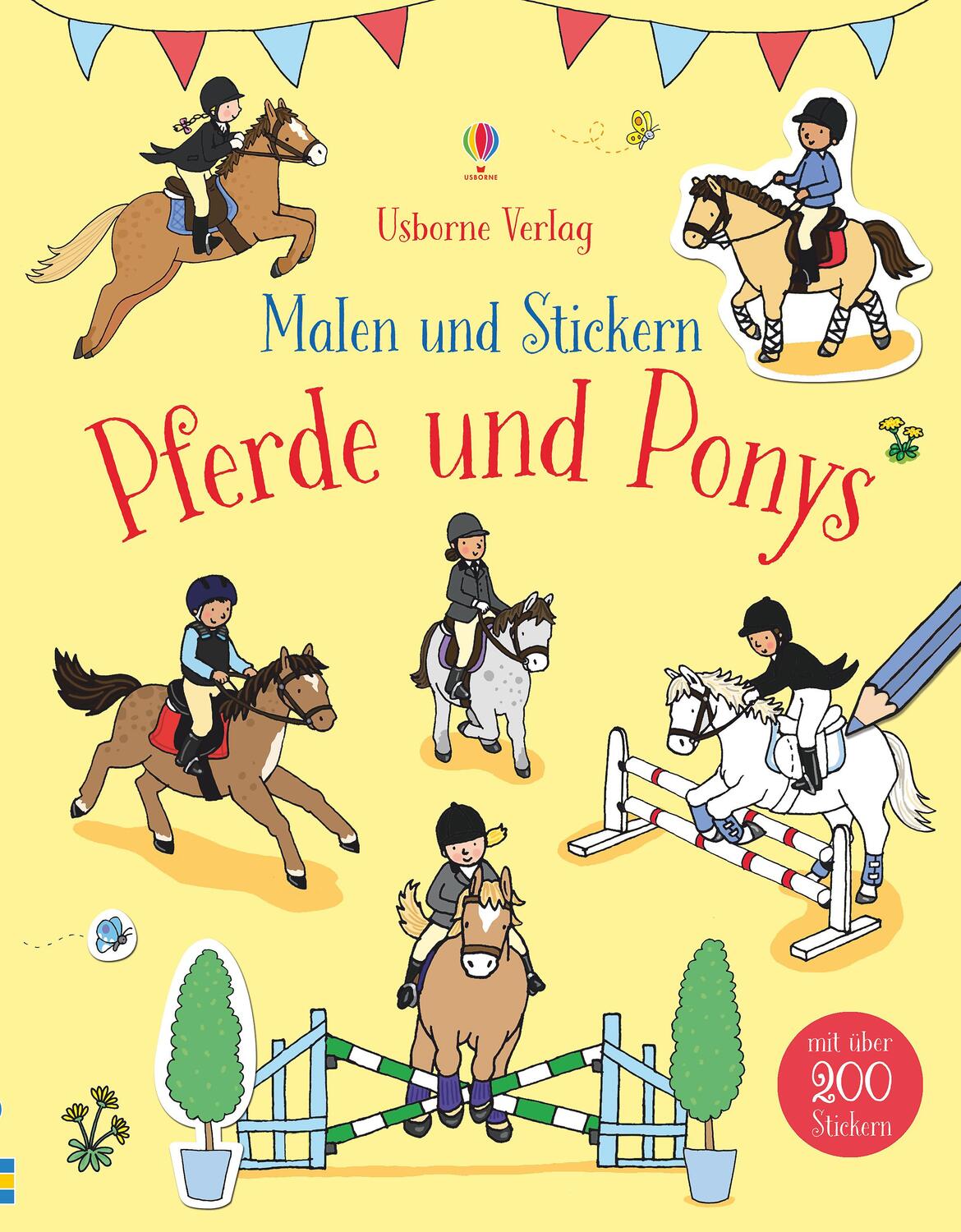 Cover: 9781789411638 | Malen und Stickern: Pferde und Ponys | Fiona Patchett | Taschenbuch
