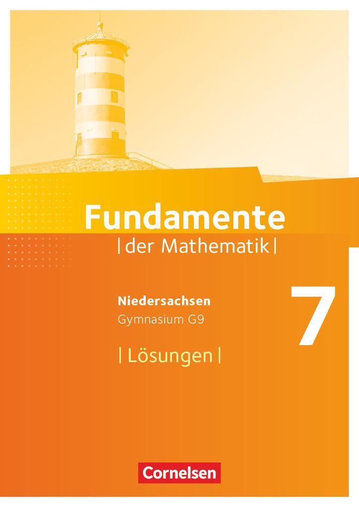 Cover: 9783060413249 | Fundamente der Mathematik 7. Schuljahr. Lösungen zum Schülerbuch...