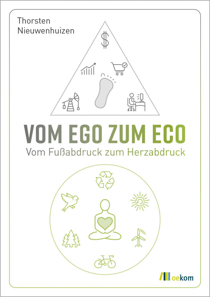 Cover: 9783962382353 | Vom EGO zum ECO | Vom Fußabdruck zum Herzabdruck | Nieuwenhuizen