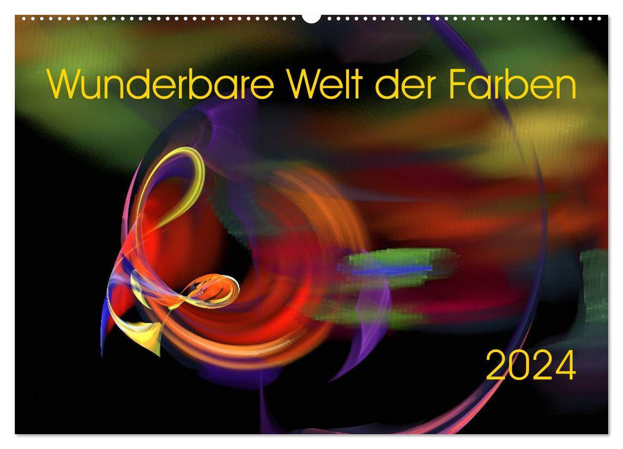 Cover: 9783675960060 | Wunderbare Welt der Farben 2024 (Wandkalender 2024 DIN A2 quer),...