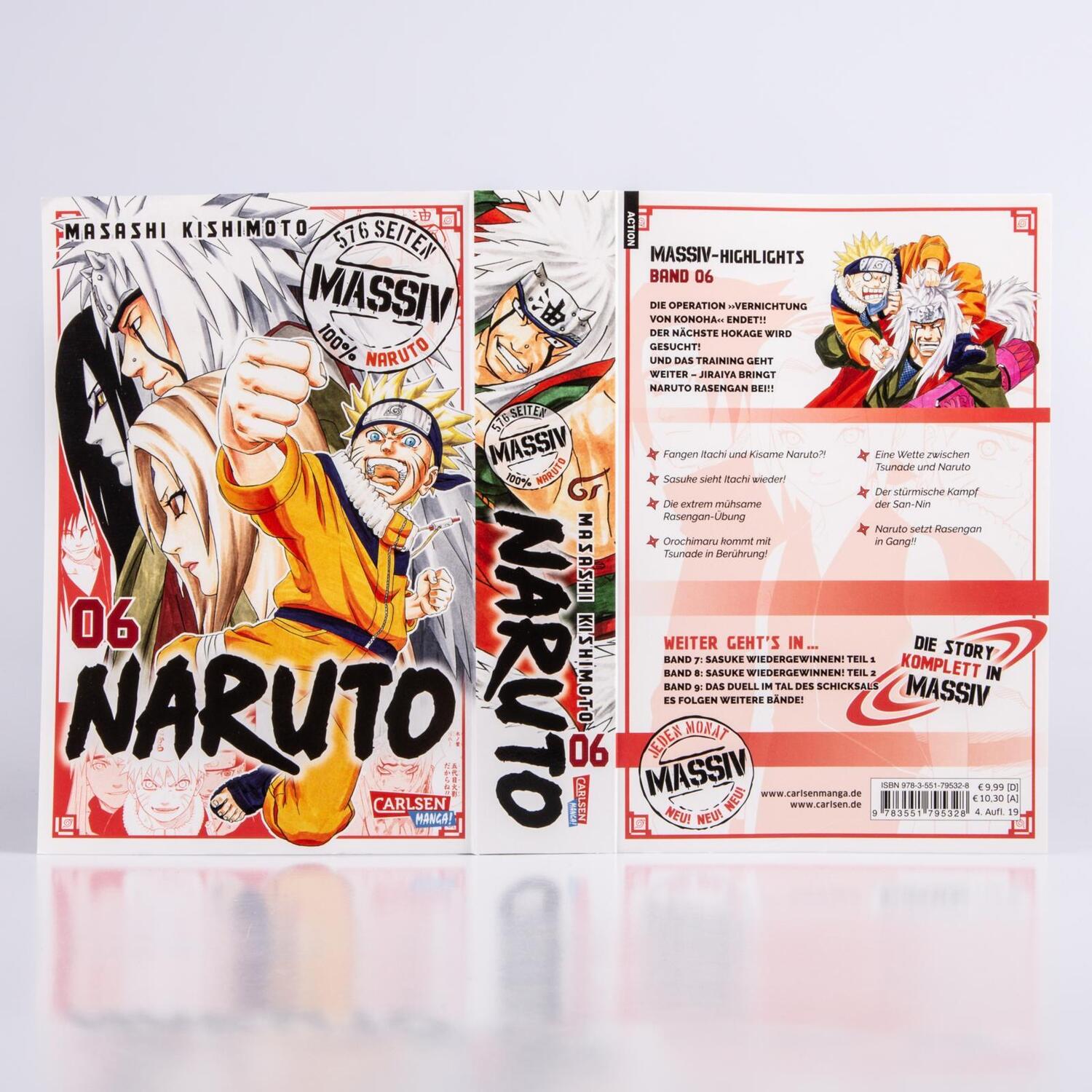 Bild: 9783551795328 | NARUTO Massiv 6 | Masashi Kishimoto | Taschenbuch | NARUTO Massiv