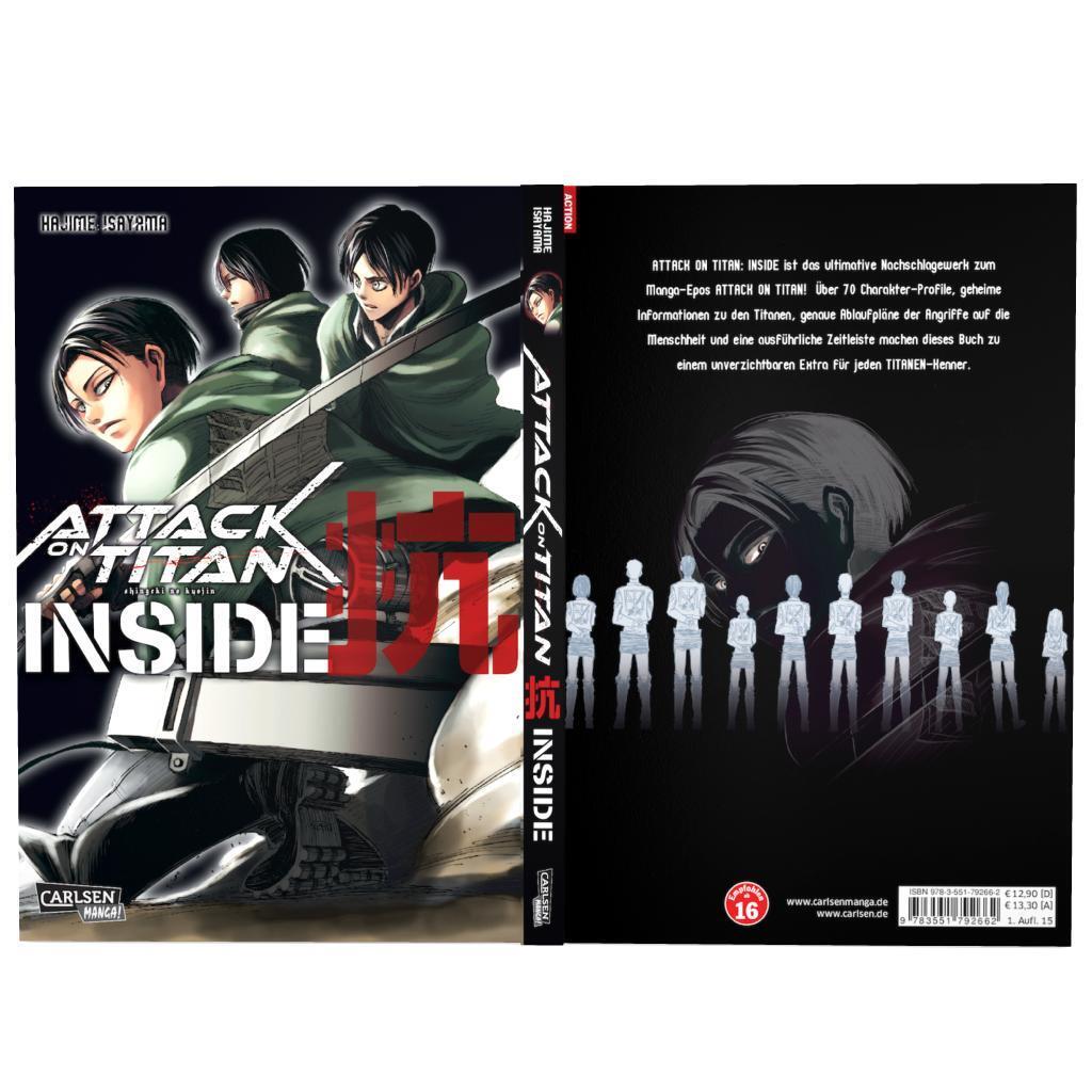 Bild: 9783551792662 | Attack on Titan: Inside | Hajime Isayama | Taschenbuch | 192 S. | 2015