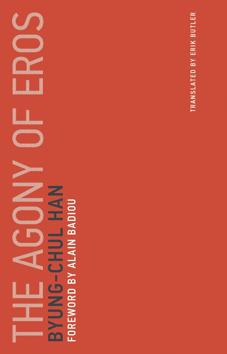 Cover: 9780262533379 | The Agony of Eros | Byung-Chul Han | Taschenbuch | Englisch | 2017