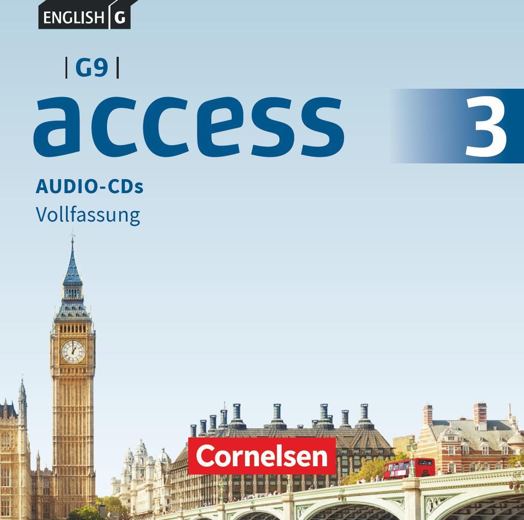 Cover: 9783060364572 | English G Access - G9 - Band 3: 7. Schuljahr - Audio-CDs | Vollfassung