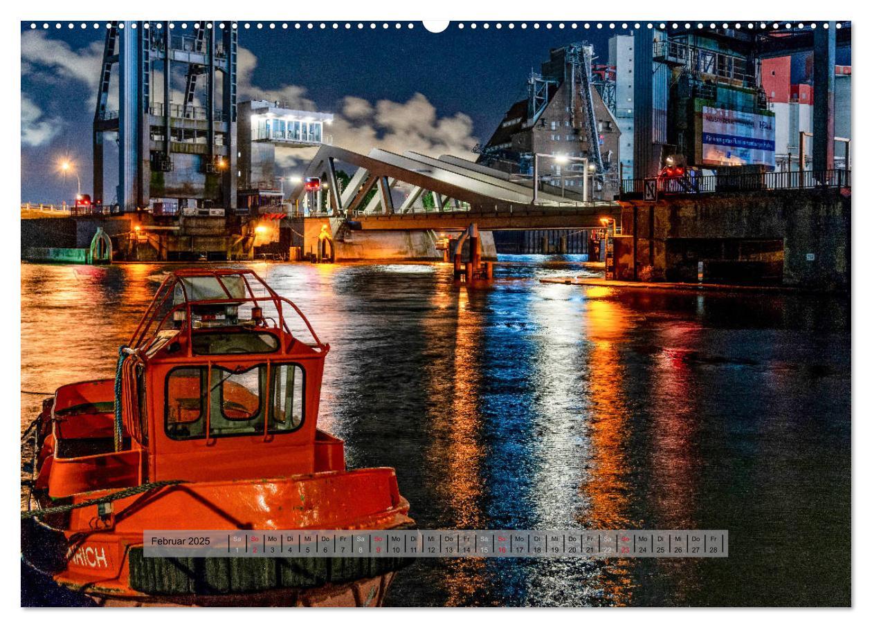 Bild: 9783435275991 | Auch das ist der Hamburger Hafen (Wandkalender 2025 DIN A2 quer),...