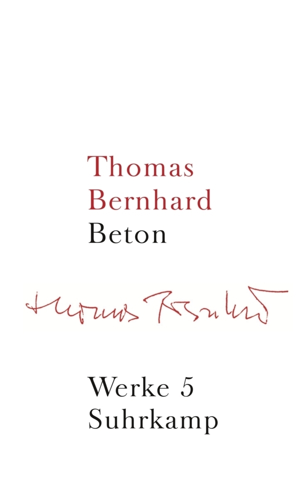 Cover: 9783518415054 | Beton | Thomas Bernhard (u. a.) | Buch | 171 S. | Deutsch | 2006
