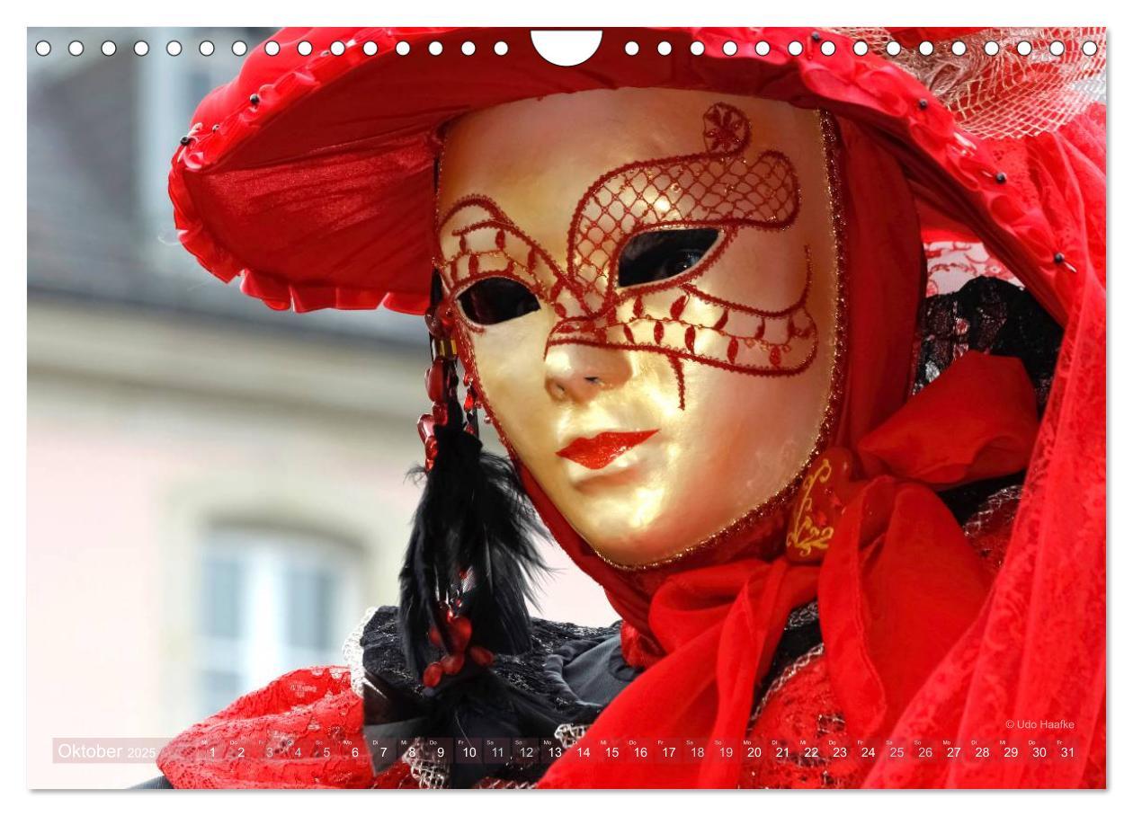 Bild: 9783435733316 | Magie der Masken (Wandkalender 2025 DIN A4 quer), CALVENDO...