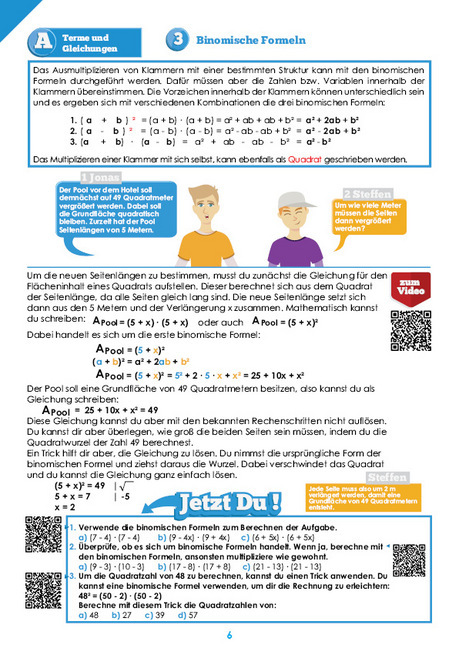 Bild: 9783946641094 | StrandMathe Übungsheft Mathe Klasse 9 - mit kostenlosen Lernvideos...