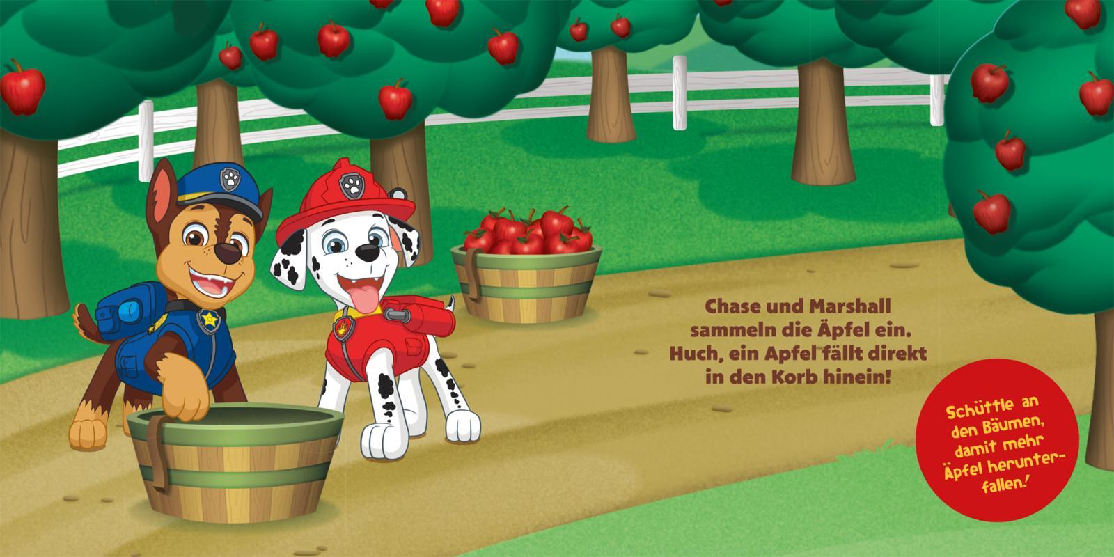 Bild: 9783845124025 | PAW Patrol Pappbilderbuch: Komm, wir helfen auf dem Bauernhof! | Buch