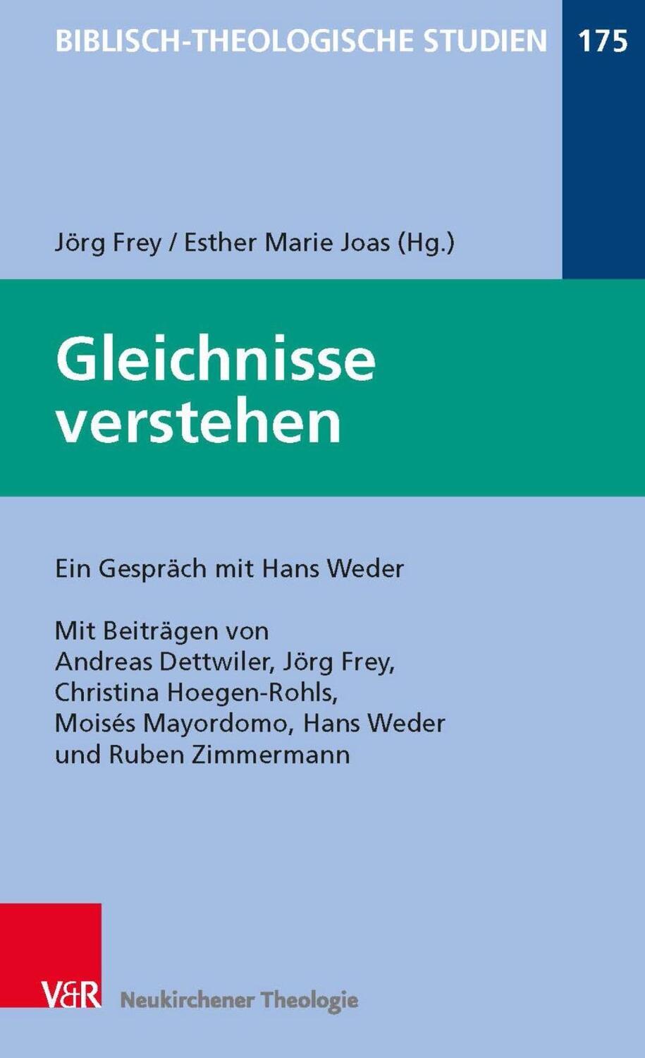 Cover: 9783788732448 | Gleichnisse verstehen | Taschenbuch | 226 S. | Deutsch | 2018