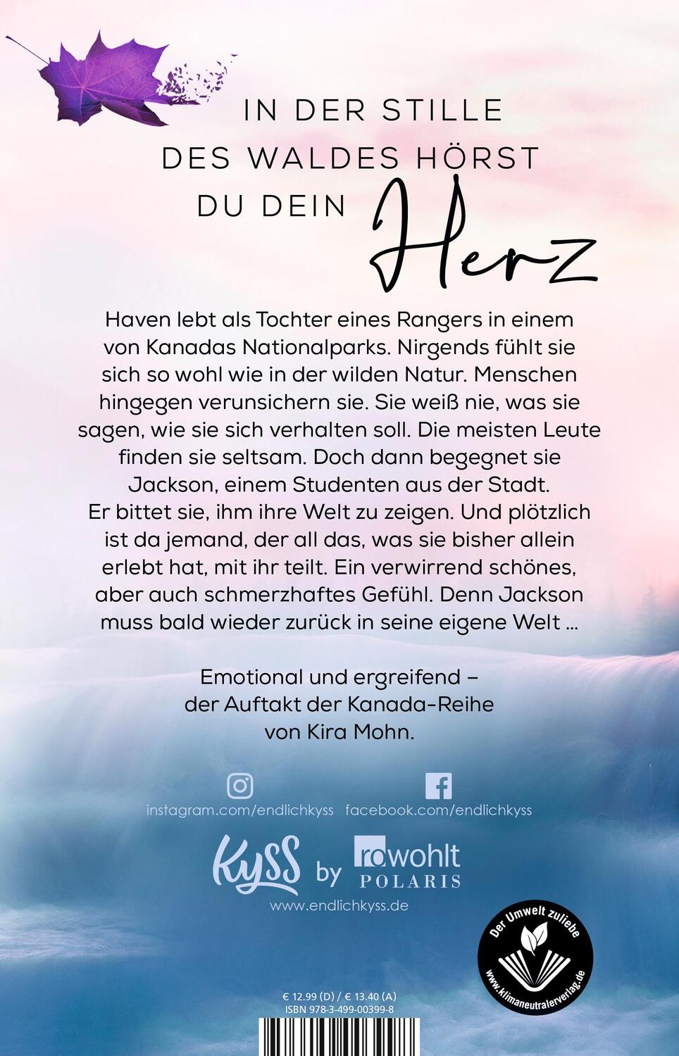 Rückseite: 9783499003998 | Wild like a River | Roman | Kira Mohn | Taschenbuch | Deutsch | 2020