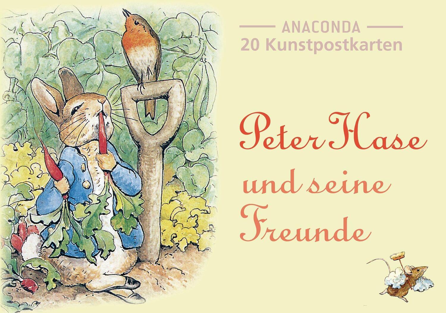 Cover: 9783730611326 | Postkarten-Set Peter Hase | Stück | Deutsch | 2022 | Anaconda Verlag