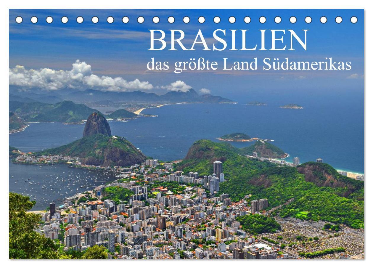 Cover: 9783383254895 | Brasilien - das größte Land Südamerikas (Tischkalender 2024 DIN A5...