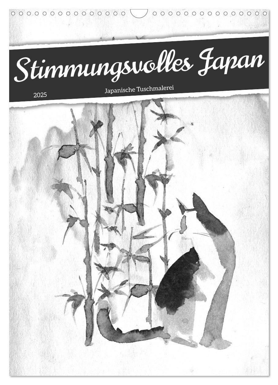 Cover: 9783435901562 | Stimmungsvolles Japan (Wandkalender 2025 DIN A3 hoch), CALVENDO...