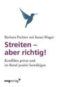 Cover: 9783868823721 | Streiten - aber richtig! | Barbara Pachter (u. a.) | Taschenbuch | mvg