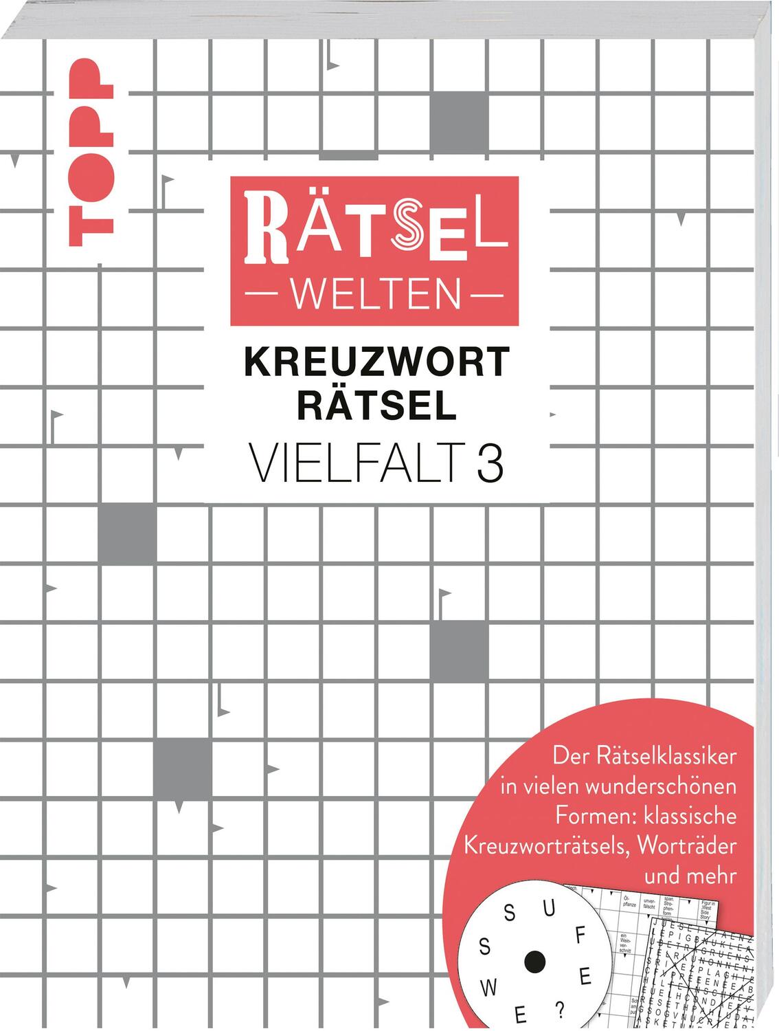 Cover: 9783735852823 | Rätselwelten - Kreuzworträtsel Vielfalt 3 | Stefan Heine | Taschenbuch