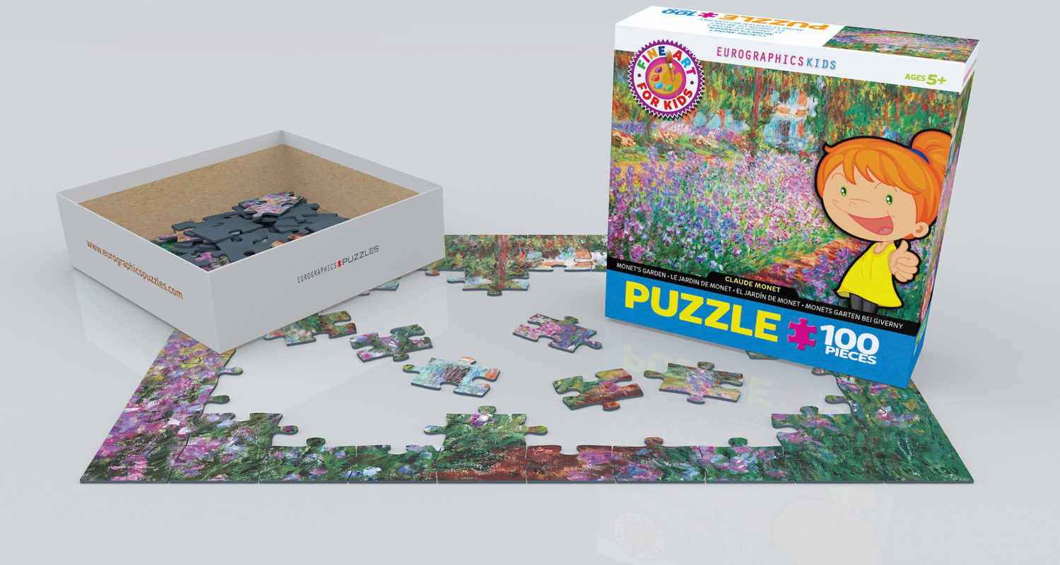 Bild: 628136549080 | Monet´s Garten von Claude Monet (Puzzle) | Spiel | In Spielebox | 2022