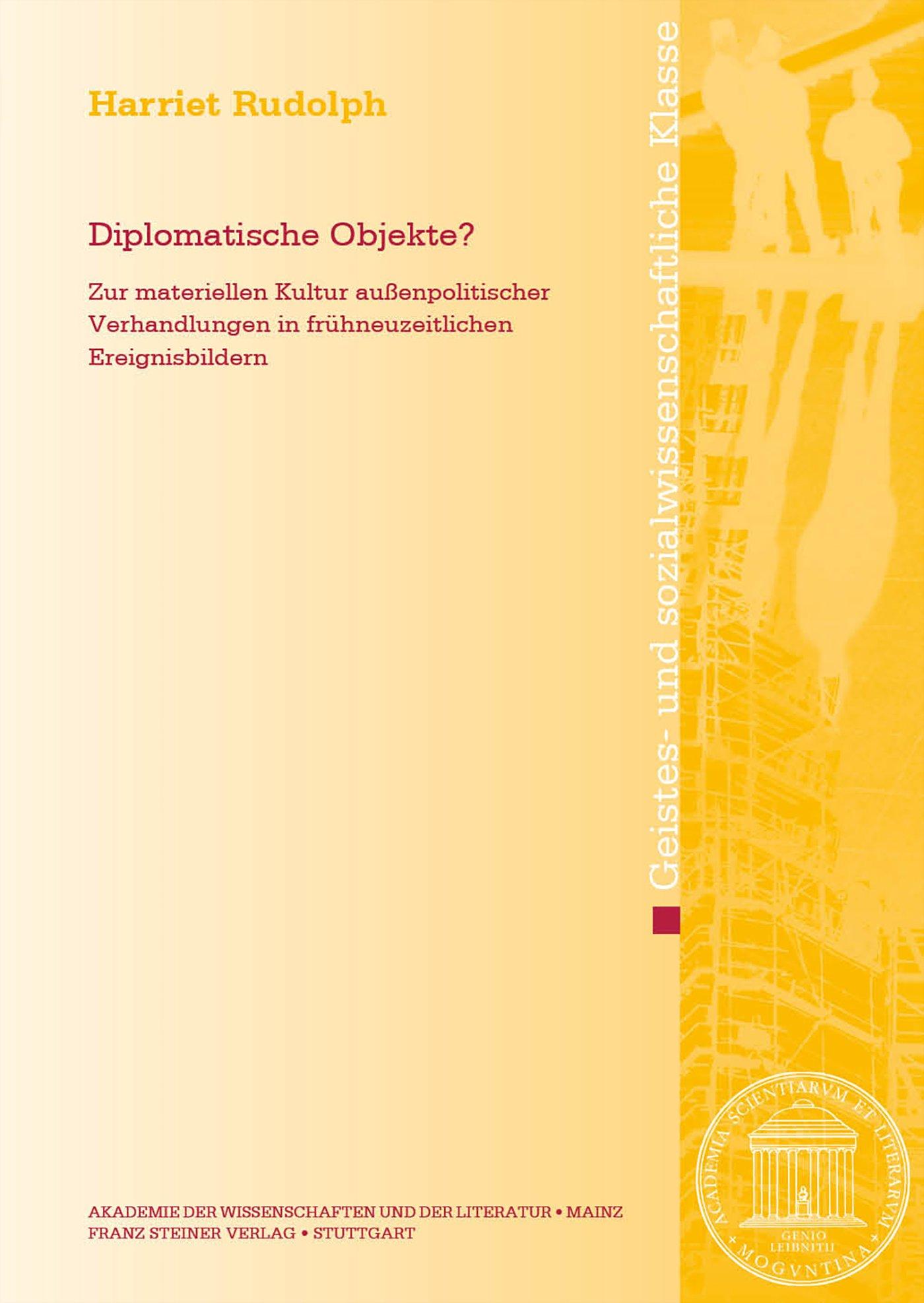 Cover: 9783515137294 | Diplomatische Objekte? | Harriet Rudolph | Taschenbuch | 72 S. | 2024