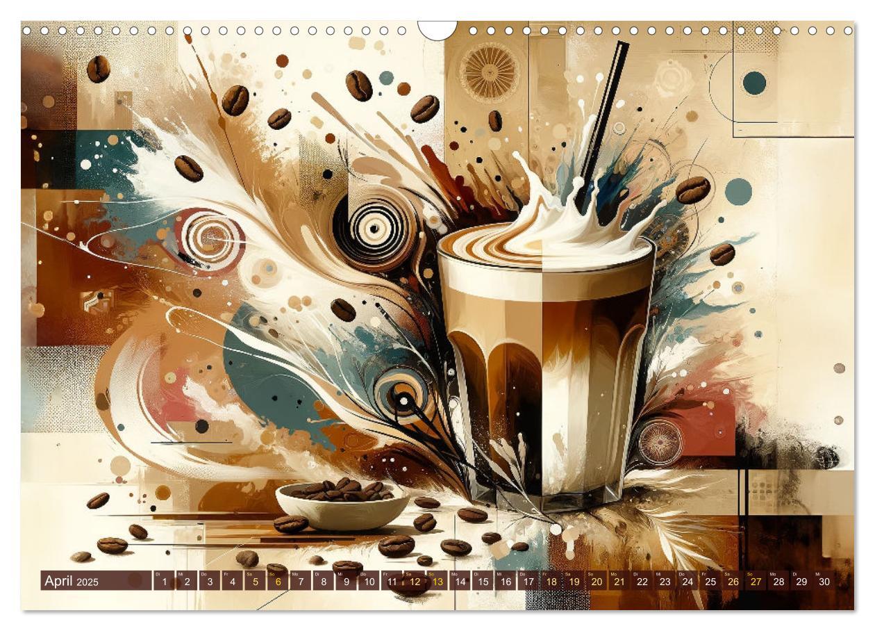 Bild: 9783383804311 | Kaffee &amp; Kunst: Ein Kalender für Genießer (Wandkalender 2025 DIN A3...