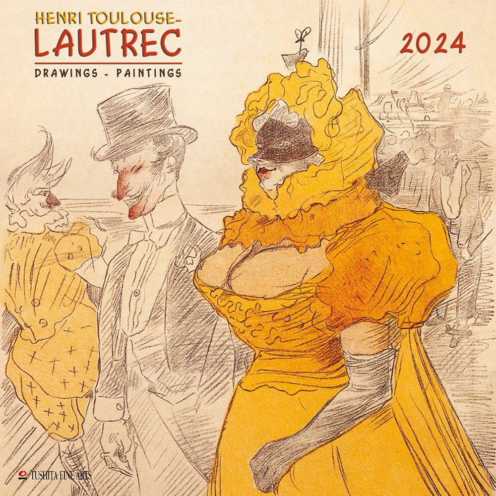 Cover: 9783959292887 | Henri Toulouse-Lautrec 2024 | Kalender 2024 | Kalender | Drahtheftung