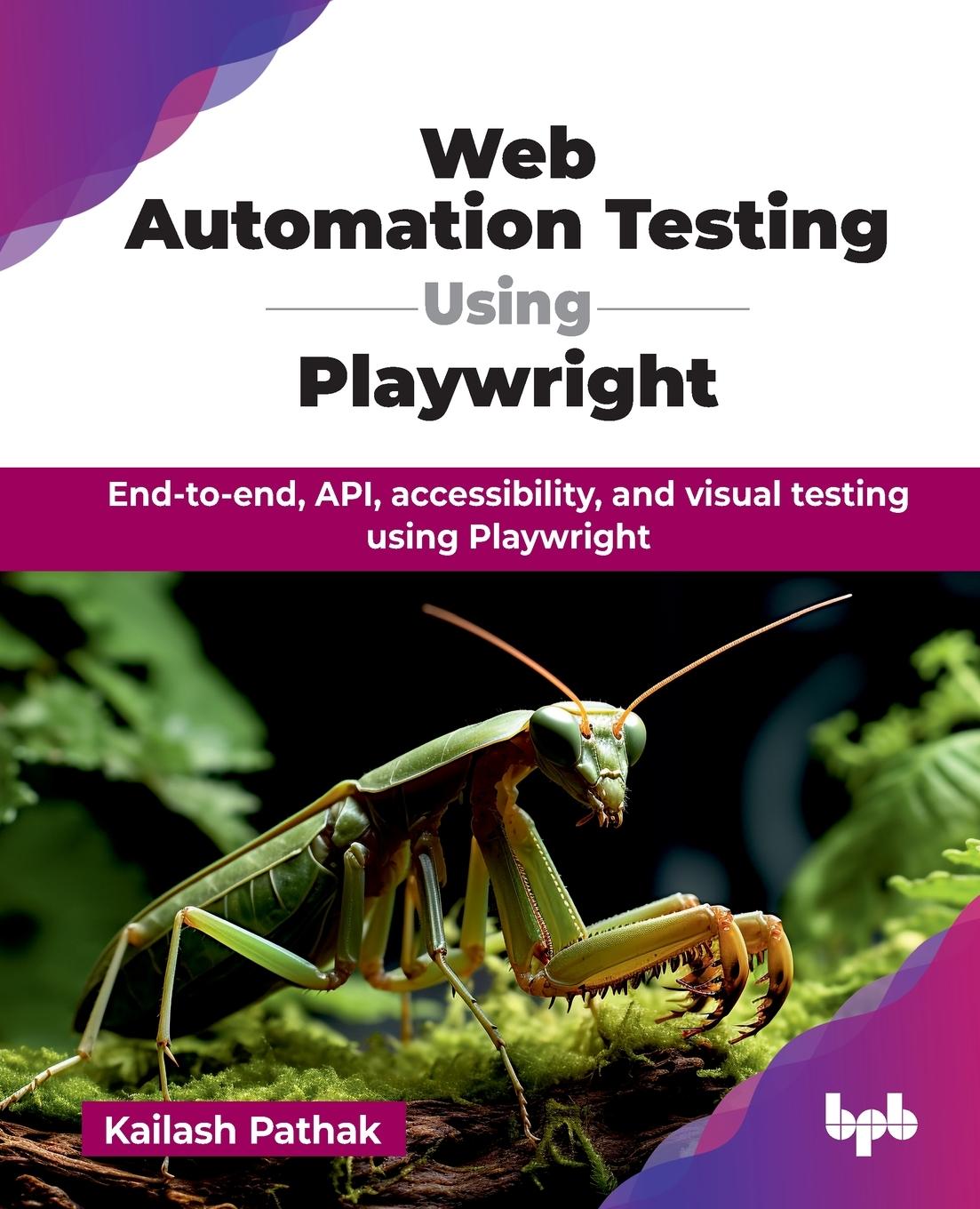 Cover: 9789365898002 | Web Automation Testing Using Playwright | Kailash Pathak | Taschenbuch