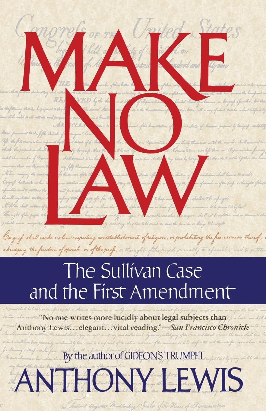 Cover: 9780679739395 | Make No Law | The Sullivan Case and the First Amendment | Lewis | Buch