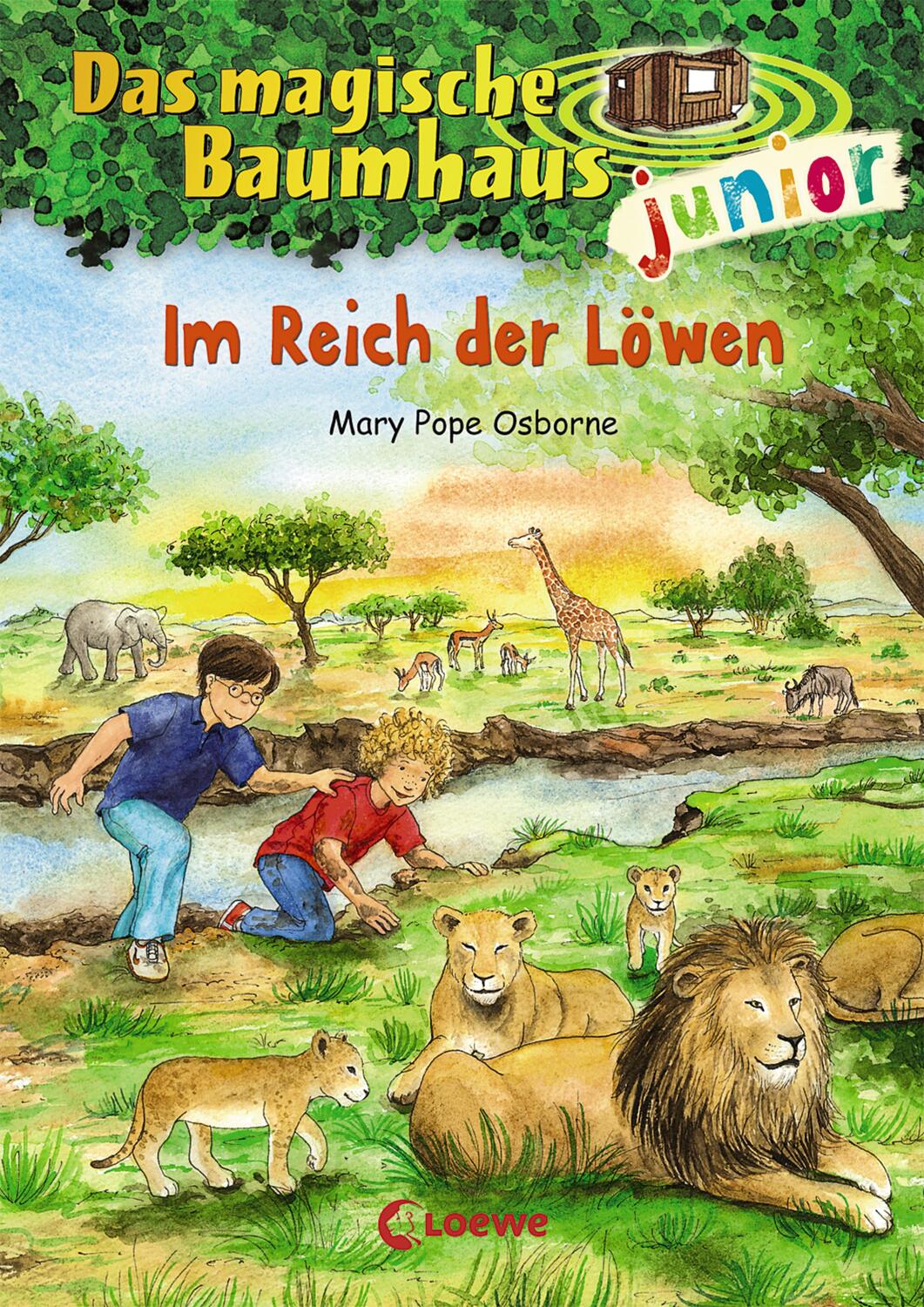 Cover: 9783785587607 | Das magische Baumhaus junior 11 - Im Reich der Löwen | Band 11 | Buch