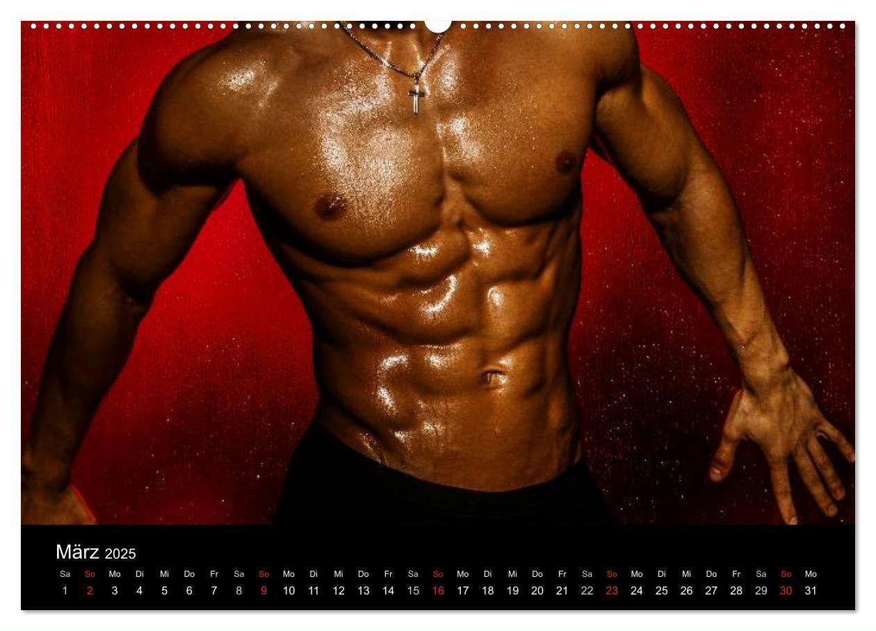 Bild: 9783435688777 | Männer - Erotische Gladiatoren (Wandkalender 2025 DIN A2 quer),...