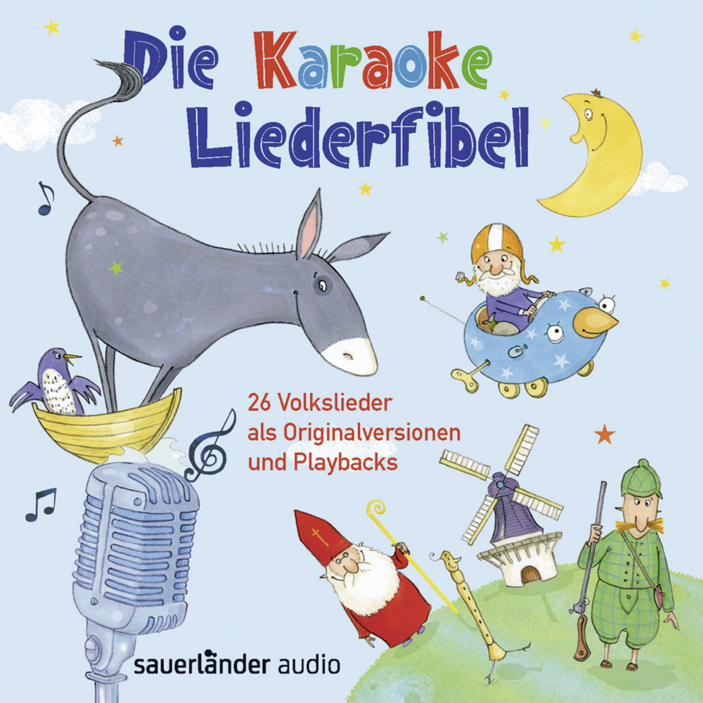 Cover: 9783839846070 | Die Karaoke-Liederfibel, 2 Audio-CDs | Sabine Büchner | Audio-CD