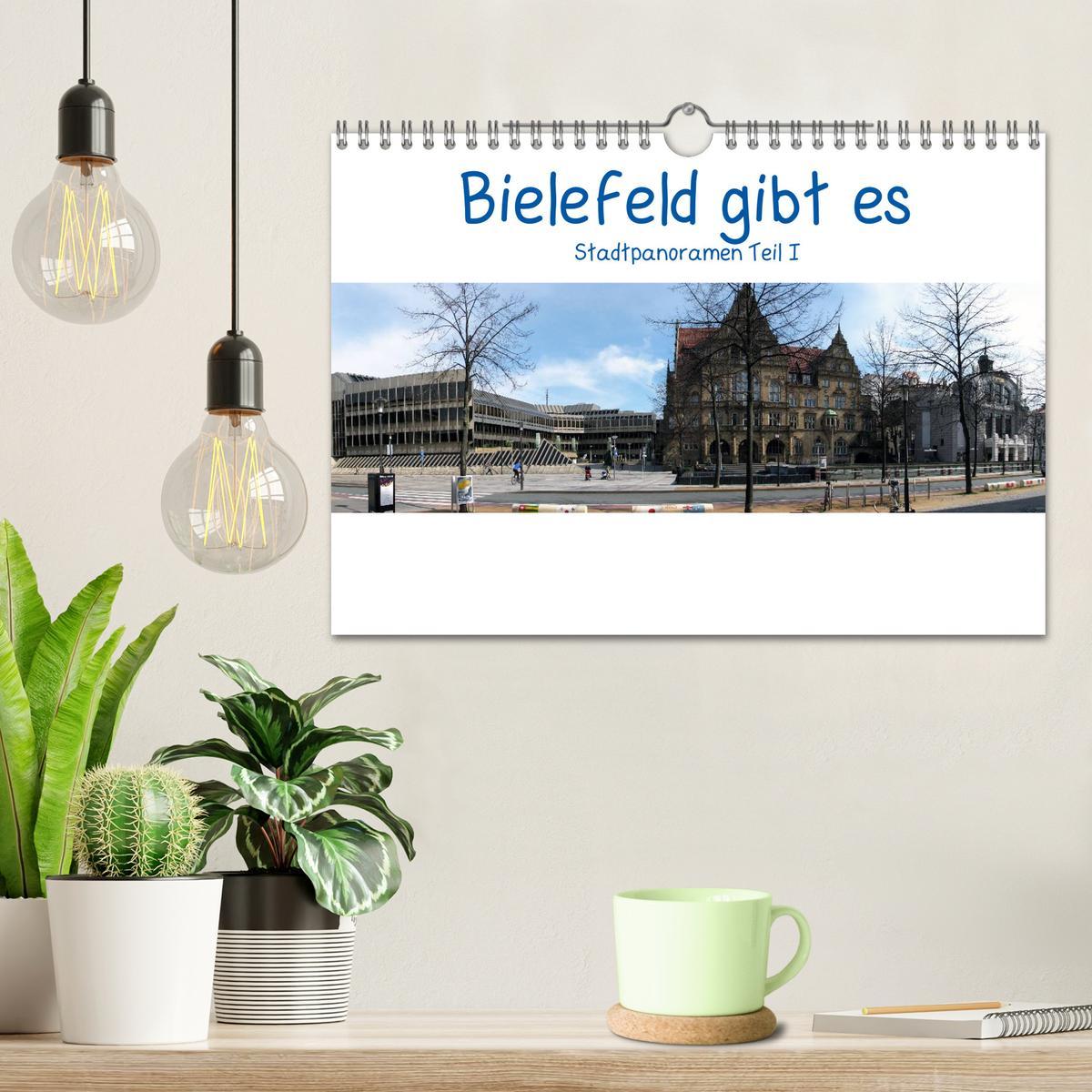 Bild: 9783435706518 | Bielefeld gibt es! Stadtpanoramen (Wandkalender 2025 DIN A4 quer),...