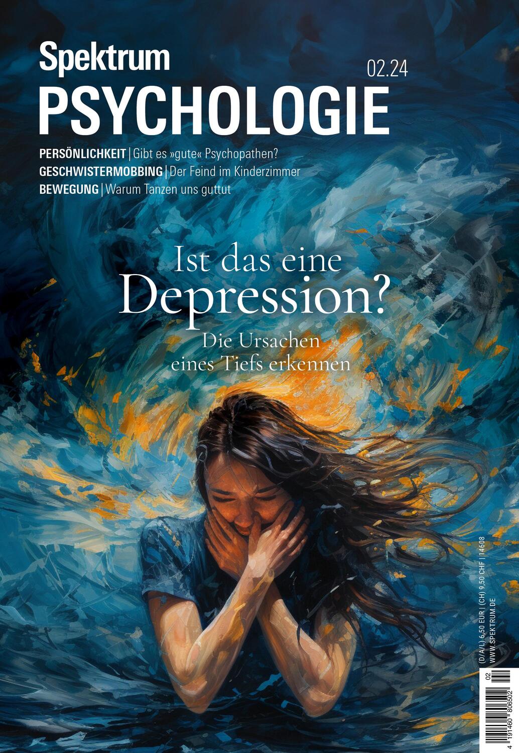 Cover: 9783958928275 | Spektrum Psychologie 2/2024 - Ist das eine Depression? | Wissenschaft
