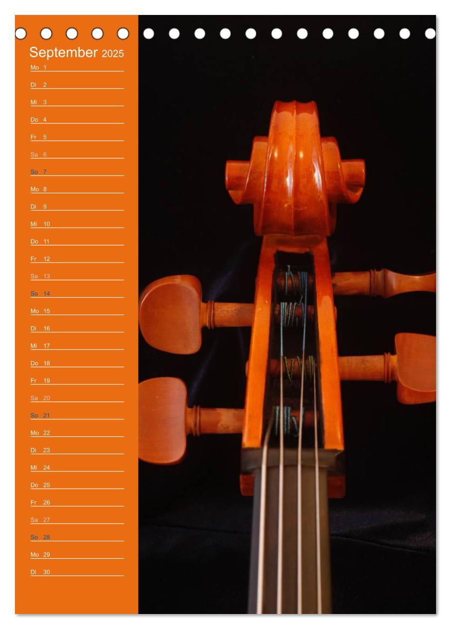 Bild: 9783457009536 | Geliebtes Cello (Tischkalender 2025 DIN A5 hoch), CALVENDO...