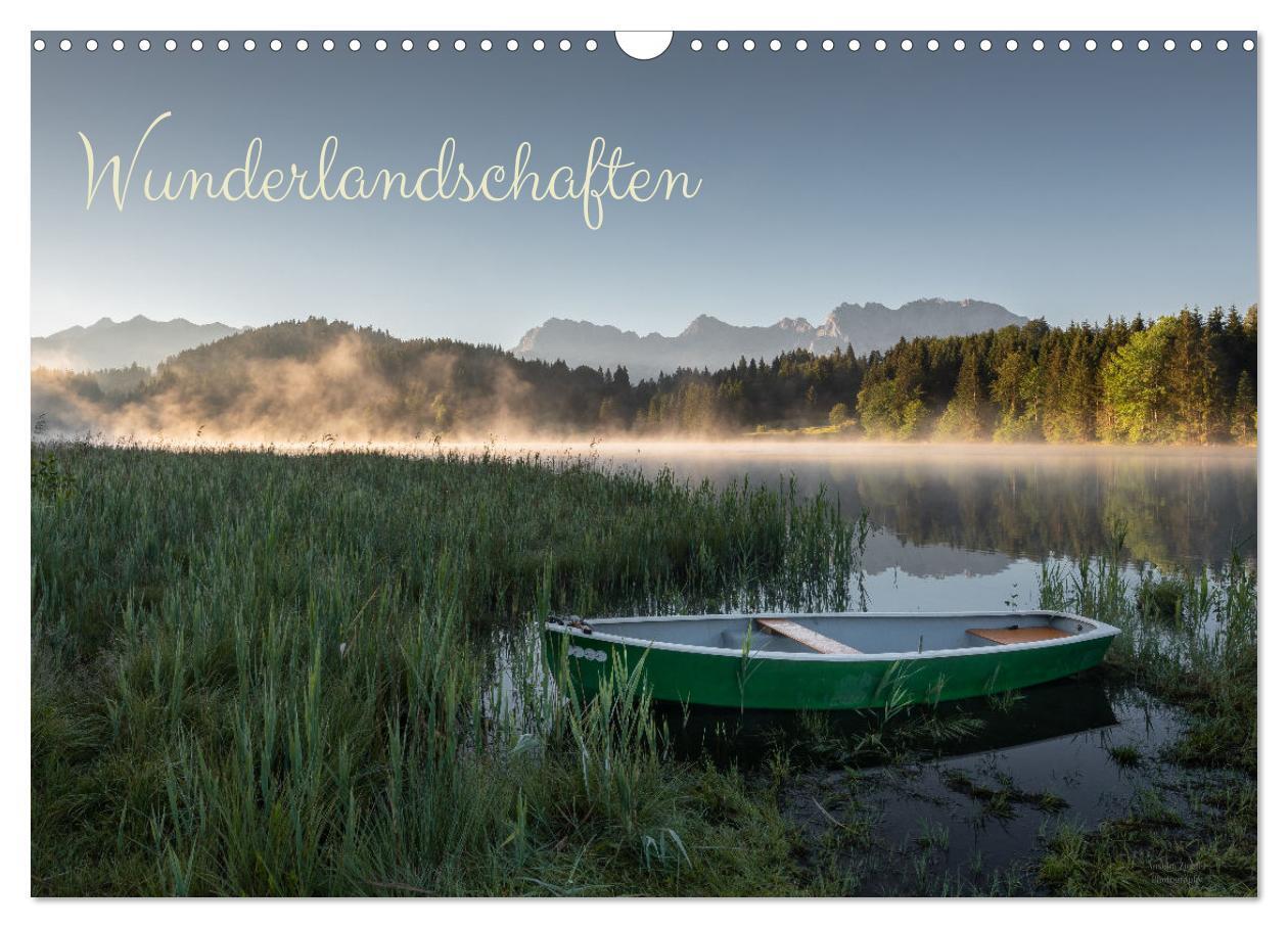 Cover: 9783383835285 | Wunderlandschaften (Wandkalender 2025 DIN A3 quer), CALVENDO...