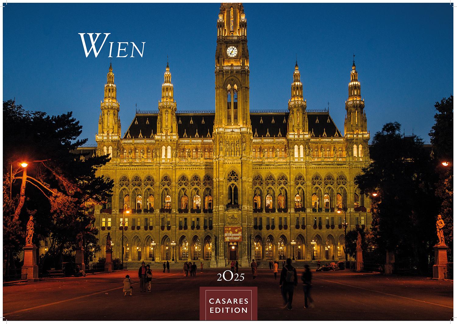 Cover: 9781835241486 | Wien 2025 L 35x50cm | H. W. Schawe | Kalender | 14 S. | Deutsch | 2025