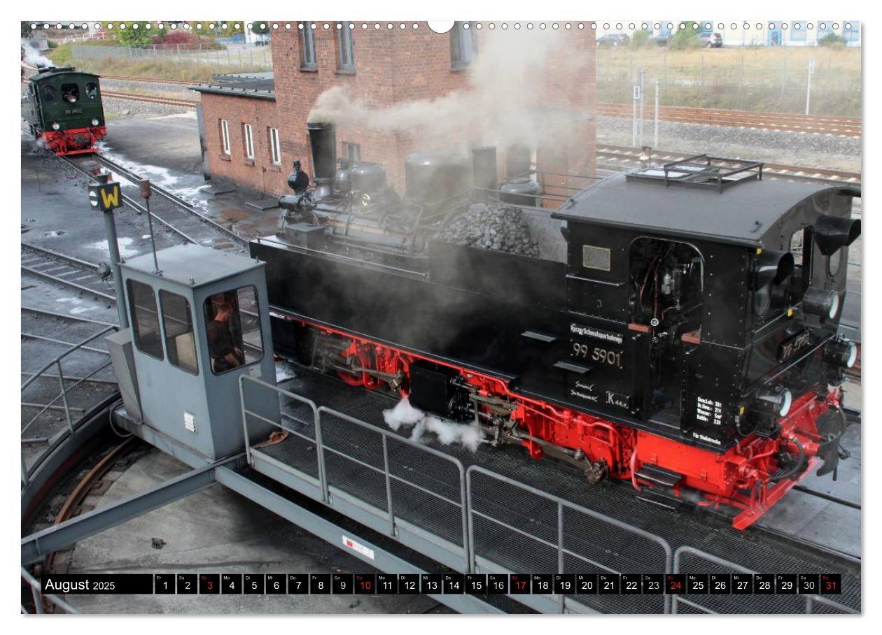 Bild: 9783435754175 | Die Brockenbahn - Mit Volldampf durch den Harz (Wandkalender 2025...