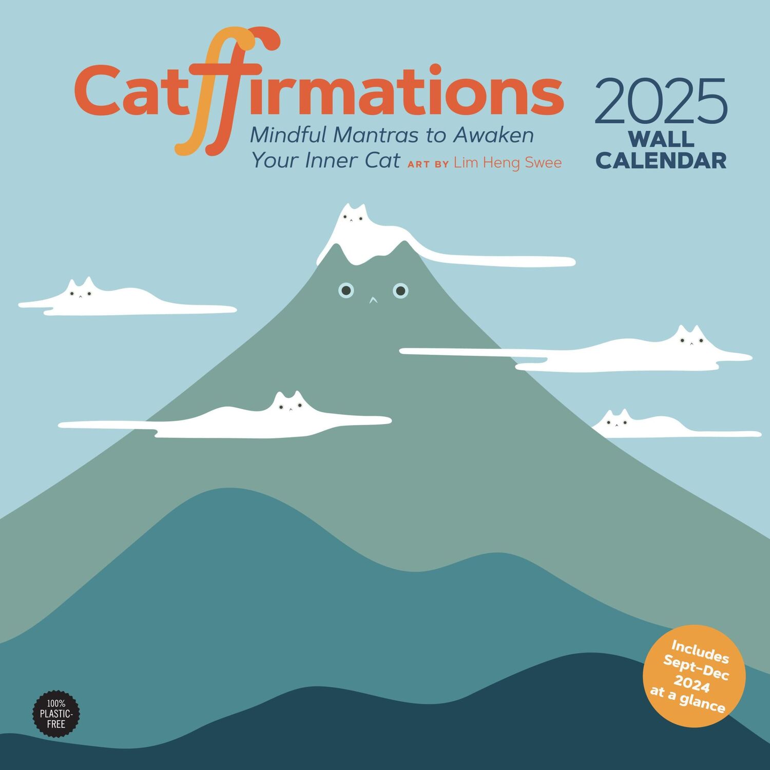 Cover: 9781797229935 | Catffirmations 2025 Wall Calendar | Lim Heng Swee | Kalender | 24 S.