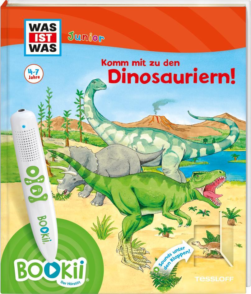 Cover: 9783788674953 | BOOKii® WAS IST WAS Junior Komm mit zu den Dinosauriern! | Buch | 2021