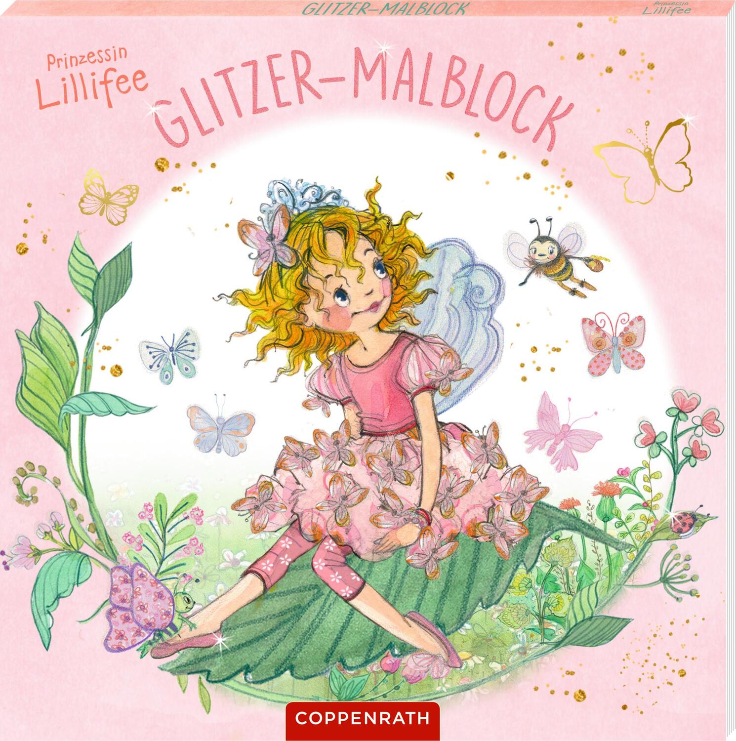 Cover: 9783649645252 | Glitzer-Malblock (Prinzessin Lillifee) | Buch | Deutsch | 2023
