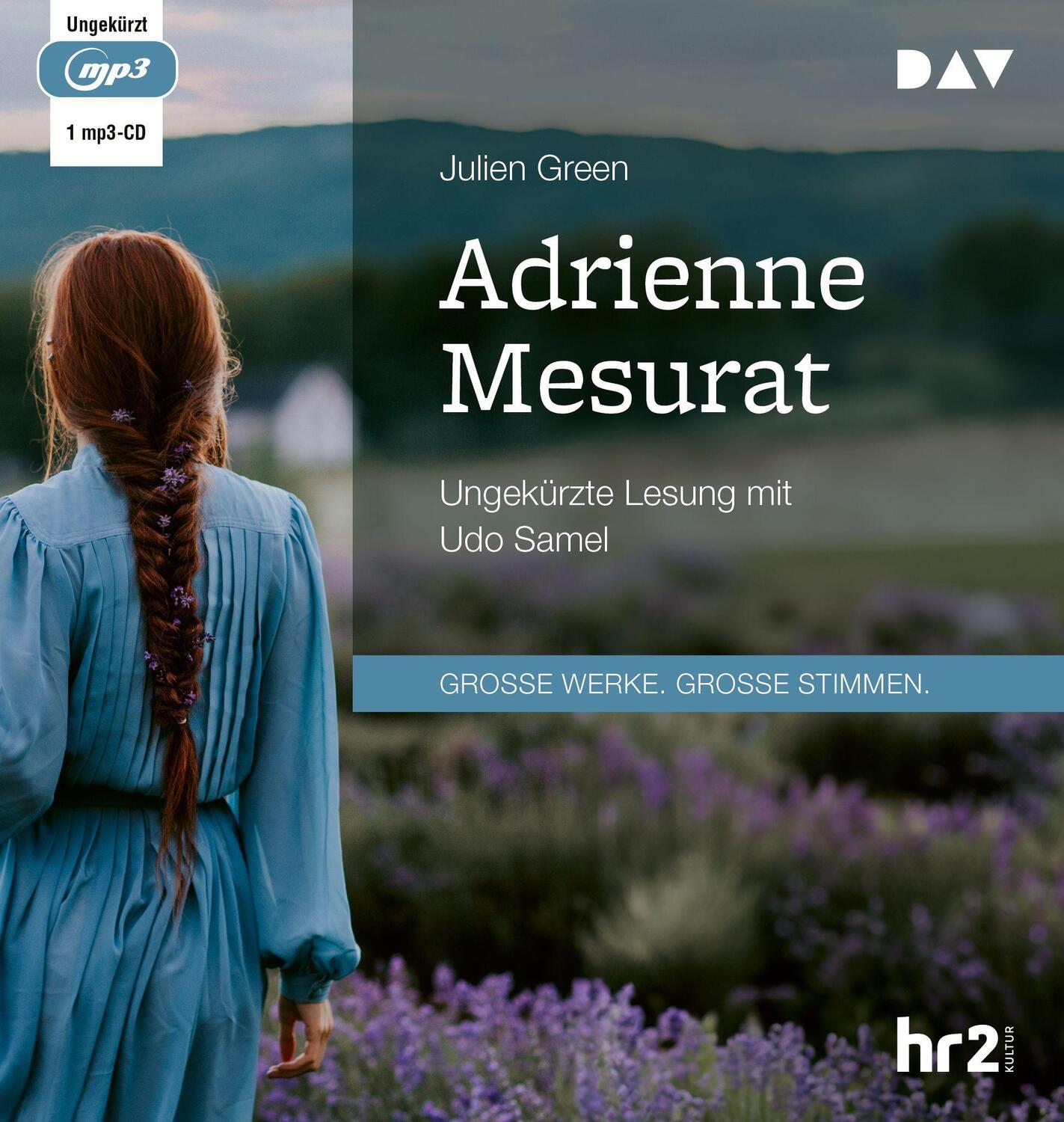 Cover: 9783742432001 | Adrienne Mesurat | Ungekürzte Lesung mit Udo Samel | Julien Green