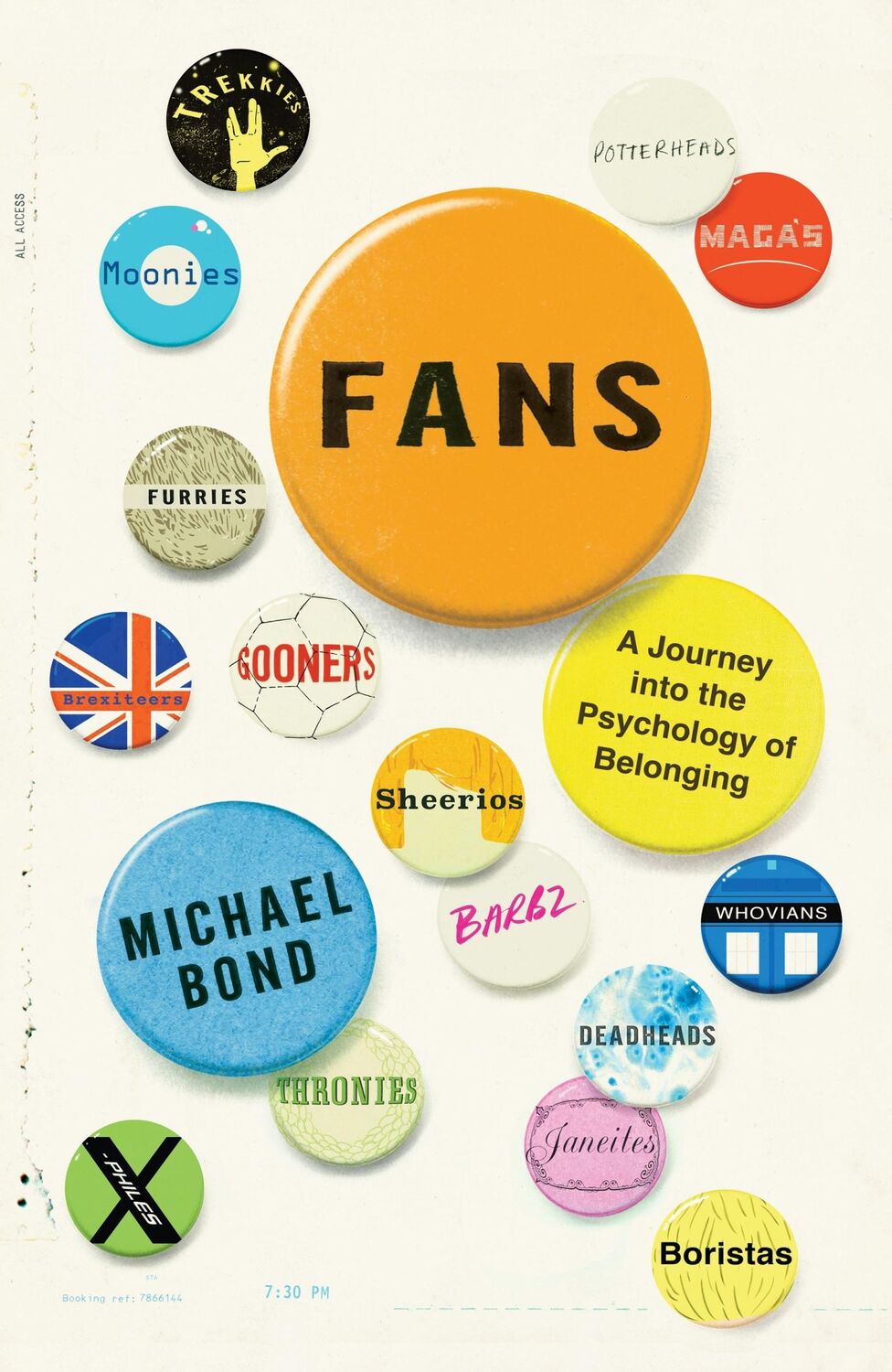 Cover: 9781529052473 | Fans | A Journey into the Psychology of Belonging | Michael Bond