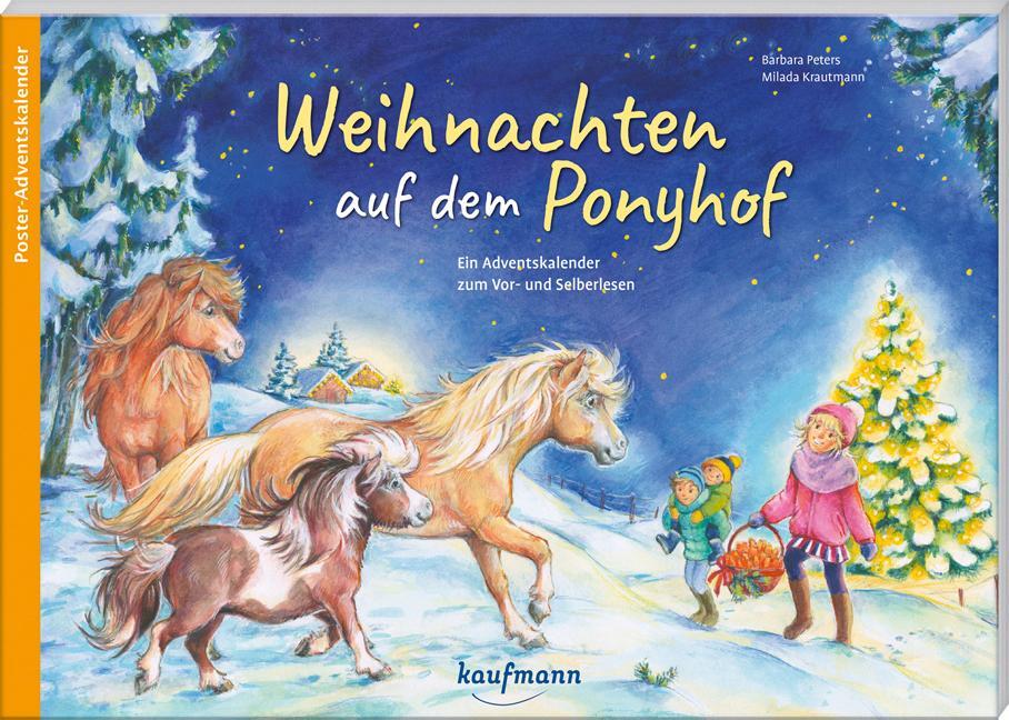 Cover: 9783780618030 | Weihnachten auf dem Ponyhof | Barbara Peters | Kalender | 48 S.