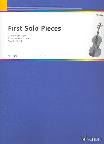 Cover: 9790220115653 | First Solo Pieces Vol. 2 | Selected Pieces | Buch | 1993