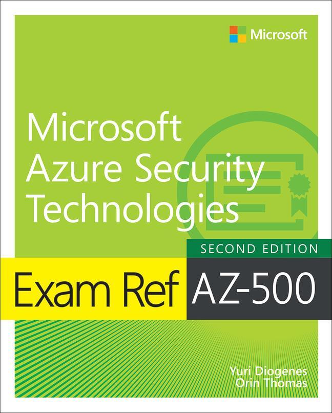 Cover: 9780137834464 | Exam Ref Az-500 Microsoft Azure Security Technologies, 2/E | Buch