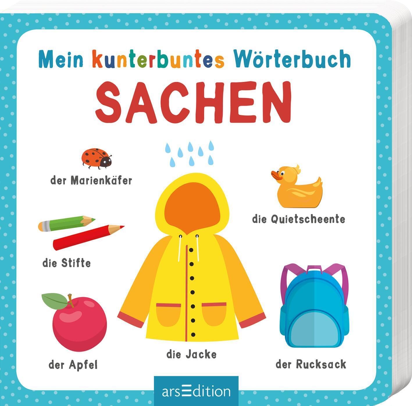 Cover: 9783845845715 | Mein kunterbuntes Wörterbuch - Sachen | Buch | Pappebuch | 20 S.