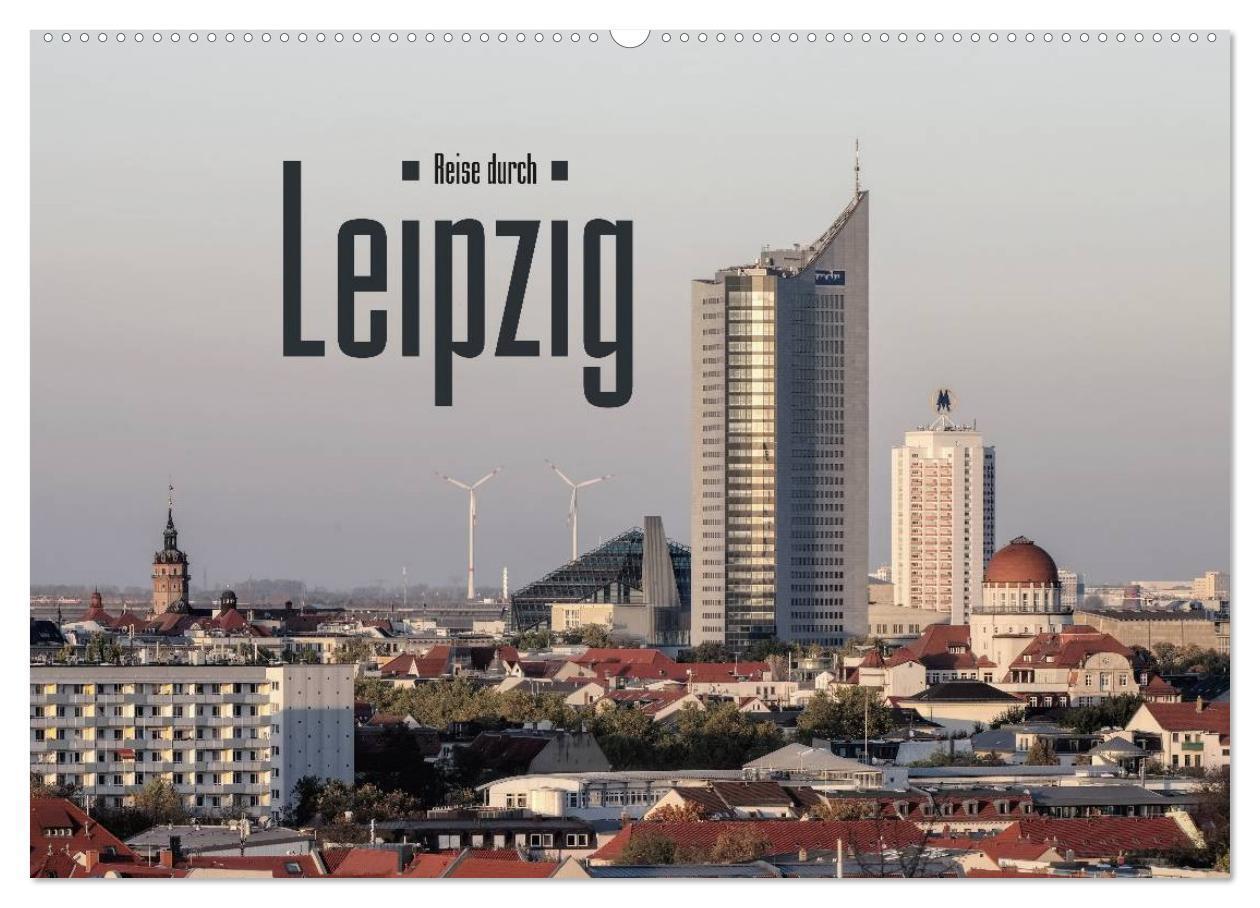 Cover: 9783675585188 | Reise durch Leipzig (Wandkalender 2024 DIN A2 quer), CALVENDO...