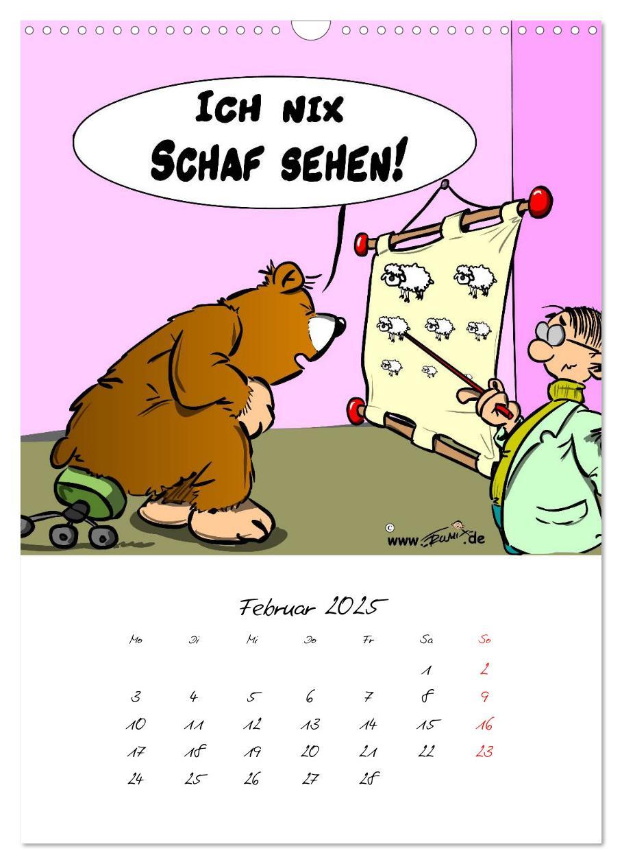 Bild: 9783457045848 | Trumix Cartoons - Gesundheit (Wandkalender 2025 DIN A3 hoch),...