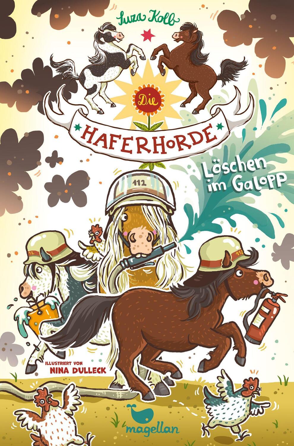 Cover: 9783734840371 | Die Haferhorde - Löschen im Galopp - Band 14 | Suza Kolb | Buch | 2020