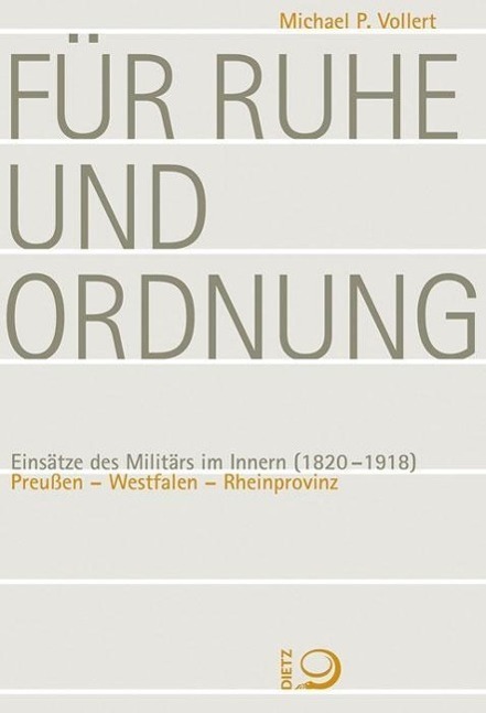 Cover: 9783801204495 | Für Ruhe und Ordnung | Michael P Vollert | Taschenbuch | 224 S. | 2014