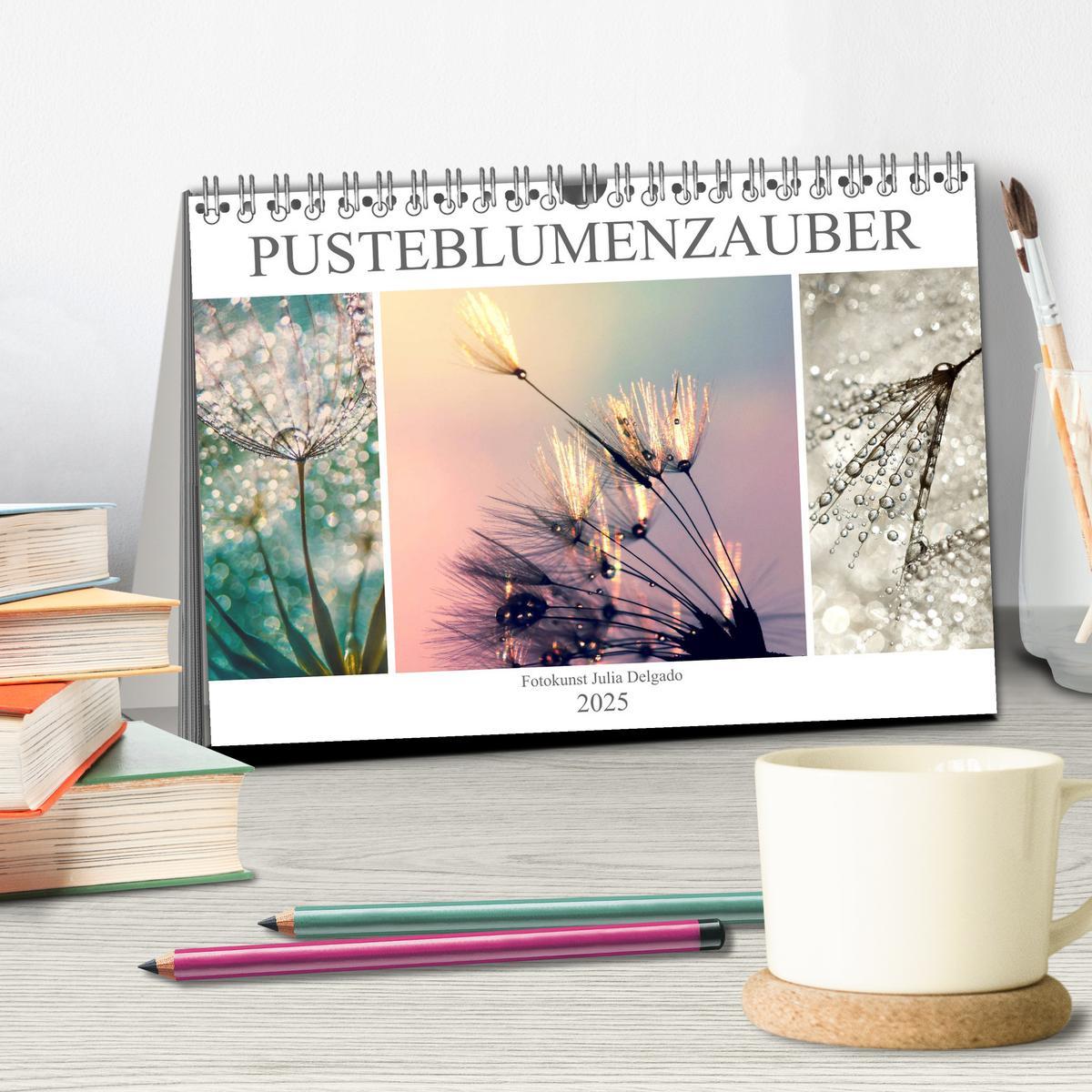 Bild: 9783435291175 | PusteblumenZauber (Tischkalender 2025 DIN A5 quer), CALVENDO...